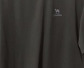 骆驼（CAMEL）速干运动服男短袖T恤裤跑步两件套装 J15BAXLN077 幻影黑 XL 实拍图