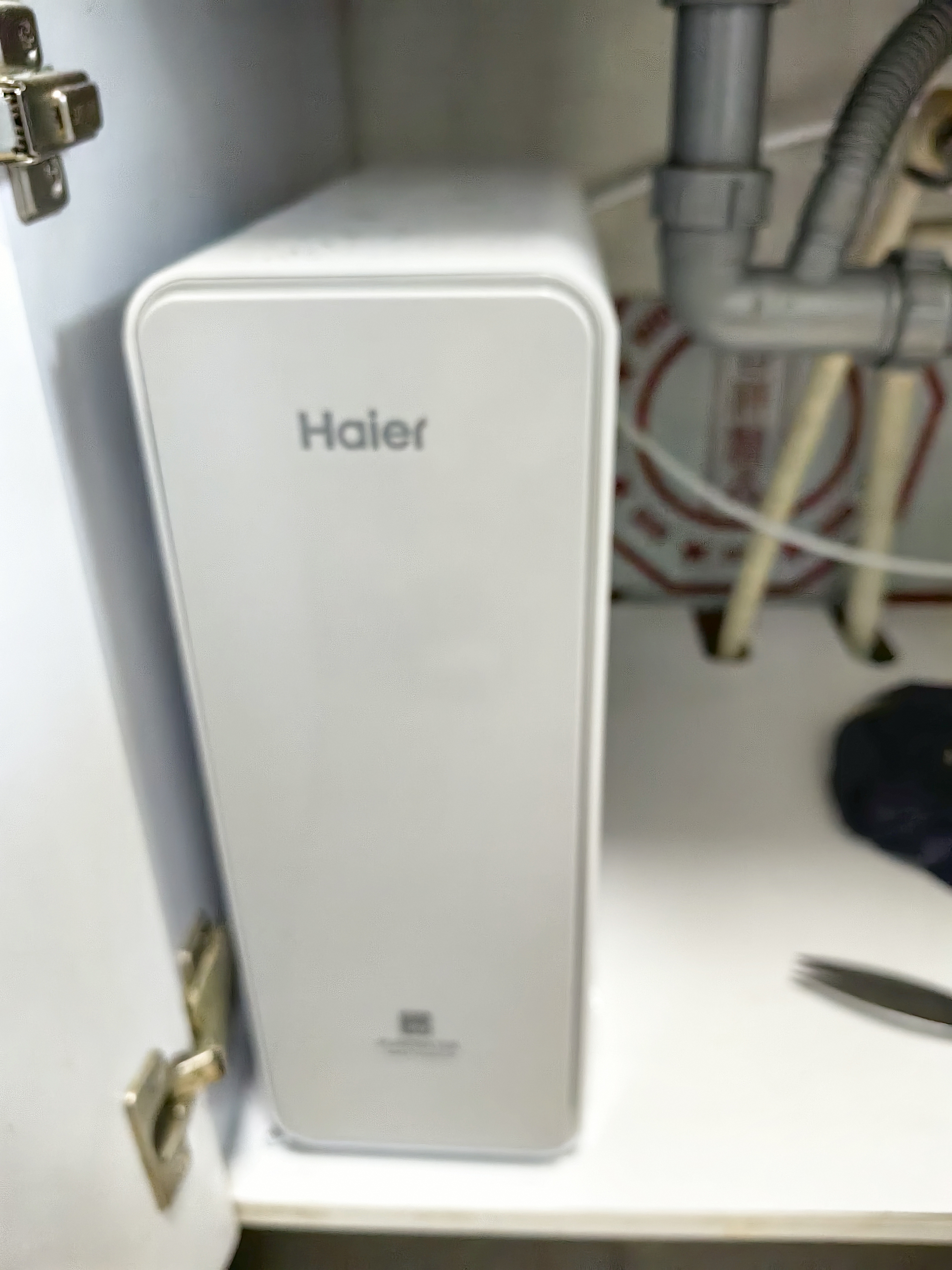 海尔（Haier）净水器不插电 1200G家用直滤厨下式大通量净水机 3L矿物质无废水 净水机过滤器前十名净饮机 【净矿好水】1200G大通量+3L/min高流速 实拍图