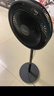 美的（Midea）【超级单品】七叶轻音立式电风扇家用柔风落地扇台式桌面小型风扇大风量节能摇头宿舍电扇 SAF30AB 实拍图