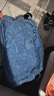 法姿包包女斜挎包新款春夏花色尼龙布包休闲单肩旅游小包轻便实用妈妈包防水1278 1278花魂蓝大号 实拍图