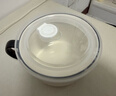 川岛屋（KAWASIMAYA） 陶瓷碗上班族可微波炉加热专用饭碗带盖圆型保鲜碗便当盒 7英寸手柄保鲜碗 实拍图