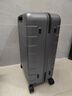 米家小米行李箱26英寸拉杆箱大容量旅行箱PC托运密码箱男女皮箱子灰色 实拍图