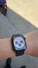 Apple/苹果 Watch S11 智能手表GPS款46毫米亮黑色铝金属表壳黑色运动型表带M/L MEVH4CH/B 实拍图