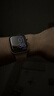 Apple/苹果 Watch S11 智能手表GPS款42毫米玫瑰金色铝金属表壳淡桃粉色运动型表带M/L MEUP4CH/B 实拍图