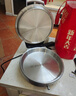 美的（Midea）电饼铛 小钢炮0涂层316L不锈钢电饼档 家庭用40mm超深双面加热 煎饼锅烤肉锅烙饼锅早餐机电煎锅s1 实拍图