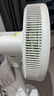 美的（Midea）【幸运草安睡1S】一级能效直流变频声控电风扇家用遥控卧室静音落地扇台式桌面抗菌大风力转页扇 实拍图