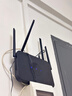 无线路由器千兆wifi6家用高速穿墙王大户型全屋wifi信号放大增强器5G双频中继器电竞漏油器 AC300黑色四天线【可穿墙/稳定不卡顿】送网线 实拍图