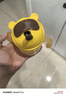 小熊（Bear）学饮杯小月龄专用宝宝吸管杯牛奶杯喝水漱口防漏防呛儿童水杯饭盒 实拍图