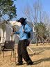 JEEP帽子男士夏季渔夫帽遮阳帽男户外登山帽钓鱼防晒帽太阳帽防紫外线 深灰色两件套【帽子+面罩】 均码 【可旋钮调节帽围】 实拍图