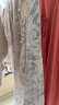 婧麒（JOYNCLEON）月子服纯棉春夏孕妇可哺乳睡衣产前产后透气舒适蓝XXL Jyz154235 实拍图