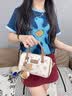 纪诗哲包包女包2026年新款轻奢单肩包女士手提斜挎包生日礼物送老婆女友 米白色｜配小马挂饰｜品牌礼盒装 女士包包洋气小众时尚百搭高级感实用情人节纪念日礼物 实拍图