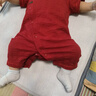 乖奇熊新生儿连体衣夏季薄款纯棉宝宝满月红色衣服婴儿哈衣和尚服空调服 晒单实拍图
