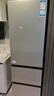 海尔（Haier）「真省电」310L三门冰箱抗菌净味一级能效风冷无霜BCD-310WGHD3E7WV(银)国家补贴 实拍图