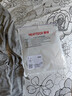 优衣库女装HEATTECH EXTRA WARM混纺高领T恤/长袖9%羊绒478954 478954/03灰色 M 实拍图