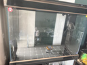 森森（SUNSUN）大型鱼缸底过滤水族箱客厅家用落地玻璃生态金鱼缸 超白款升级底滤 1米长35cm宽（黑白灰可选） 实拍图