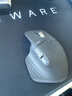罗技（Logitech）大师系列 MX Master 3S 菁英版 无线蓝牙鼠标  办公静音鼠标 人体工学 石墨黑 无线接收器需另购买 实拍图