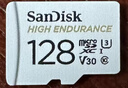 闪迪（SanDisk）128GB TF（MicroSD）4K内存卡 行车记录仪 监控摄像头专用 循环录制10,000小时 高耐用存储卡 实拍图