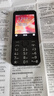 诺基亚（NOKIA）220 4G 移动联通电信全网通 2.8英寸双卡双待 直板按键手机 老人老年手机 学生手机 黑色 实拍图