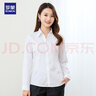 罗蒙衬衫女长袖春秋女式正装气质银行工作服上班职业装修身衬衣 实拍图