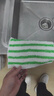 COODORA竹纤维洗碗布厨房专业抹布25*25cm5片加厚去油污吸水洗碗巾不掉毛 实拍图