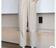 【全部降价处理】26年春夏季新款女士宽松哈伦八分裤速干休闲裤 浅灰色【2026新款】 M (建议100-120斤) 实拍图