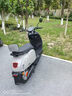 绿源（Luyuan）电动摩托车M7U74公里长续航国民好车60V5块铅酸电池大动力1000W电机电瓶车代步通勤雾状灰 实拍图