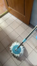 美丽雅旋转拖把不带桶替换单拖把共2拖布加长杆多款通用一拖净免手洗 实拍图