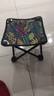 椅子板凳小椅子户外钓椅马扎钓鱼便捷多功能超轻四角凳子马扎 枫叶蓝色【ABC增加承重】 实拍图