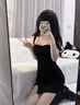 caramella冰丝吊带背心内衣女薄款显小聚拢美背心一体裹胸防走光文胸抹胸 晒单实拍图
