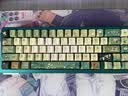 维咖（weikav）坚果NUT65三模客制化机械键盘金属铝坨坨套件 麦克风拾音灯条 磁吸碰针 双GASKET结构碰珠快拆设计 阳极法翠-三模-套件 实拍图