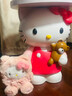 樾爱家hellokitty猫落地摆件奶油风客厅电视柜沙发茶几边几装饰乔迁礼物 【蓝色】kitty招财猫边几收纳落地摆件 实拍图
