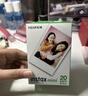 INSTAX富士instax立拍立得 mini相纸 白边双包20张(适用miniSE/11/12/40/90/LiPlay/EVO/Link3) 实拍图