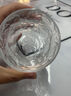 乐唯诗（NERVISHI）冰川杯玻璃水杯家用INS风水杯加厚威士忌酒杯茶杯果汁牛奶咖啡杯 冰川杯*2【260ml】 实拍图