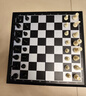 京东京造 国际象棋磁性棋子【折叠便携磁吸】套装 学生教学比赛用棋加大号 实拍图