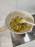 炊大皇炒锅 麦饭石色聚油不粘锅多功能少油烟炒菜锅平底32cm 电磁炉通用 实拍图