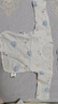 童泰新生儿半背衣婴儿衣服纯棉四季0-3月宝宝上衣满月服2件装 蓝色 59 实拍图