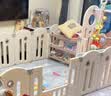 幼贝臣婴儿游戏围栏地上爬行垫宝宝学步室内护栏组合儿童游乐场爬爬垫 【中型】组合E 实拍图