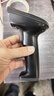 得力扫码枪 无线扫码扫描枪器 药品追溯物流快递查询医保扫码商品入库备件仓库条码扫描一维码14881S黑 实拍图