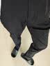 京东京造【舒适高弹】男士休闲裤四季百搭裤子男直筒西裤男裤 黑色2.0 L 实拍图
