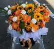 冉子花坊鲜花速递同城配送向日葵混搭抱抱桶玫瑰送女友爱人生日礼物真鲜花 抱抱桶混搭 实拍图