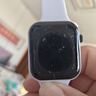 其他品牌高颜值LED手表时尚方形学生科技感超强夜光数字个性运动 太空白 实拍图
