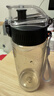 京东京造 运动水杯Tritan大容量运动水壶夏季学生塑料杯【防漏水】黑600ml 实拍图