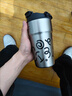 京东京造保温杯 咖啡杯水杯男士女儿童学生伴手礼品316不锈钢 银灰色480ml 实拍图