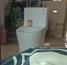 九牧（JOMOO）马桶 家用虹吸式马桶大冲力节水坐便器 防臭瞬冲 易洁抗菌马桶 行业爆款-升级无棱内壁11370-305坑 实拍图