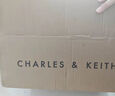 CHARLES&KEITH菱格大容量柔软多用背包书包双肩包包女包母亲节礼物CK2-60151400 Cream奶白色 S 实拍图