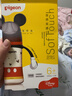 贝亲（Pigeon）PPSU迪士尼双把手奶瓶240ml L号奶嘴 经典米奇 6月+ AA238 实拍图