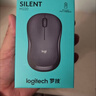 罗技（Logitech）M221 轻音鼠标 无线鼠标 办公鼠标 对称鼠标 带无线微型接收器 雾霭蓝 实拍图