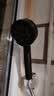 【热卖千万】增压花洒喷头黑武士魔幻五档淋浴花晒头淋雨喷淋花酒 黑武士硬刺花洒1个 实拍图