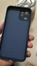 品胜 适用苹果12手机壳iphone12柔性液态保护套全包防摔12软壳直边手机壳 蓝色 实拍图