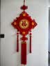 绳艺人中国结挂件客厅大号桃木福字中国结玄关乔迁平安结背景墙装饰壁挂 【团锦结】特大百福图 实拍图